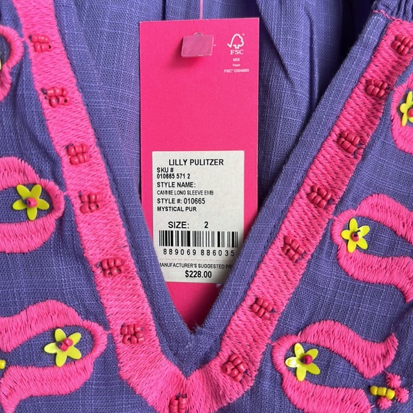 NWT Lilly Pulitzer Camme Dress size 2 - Picture 5 of 5